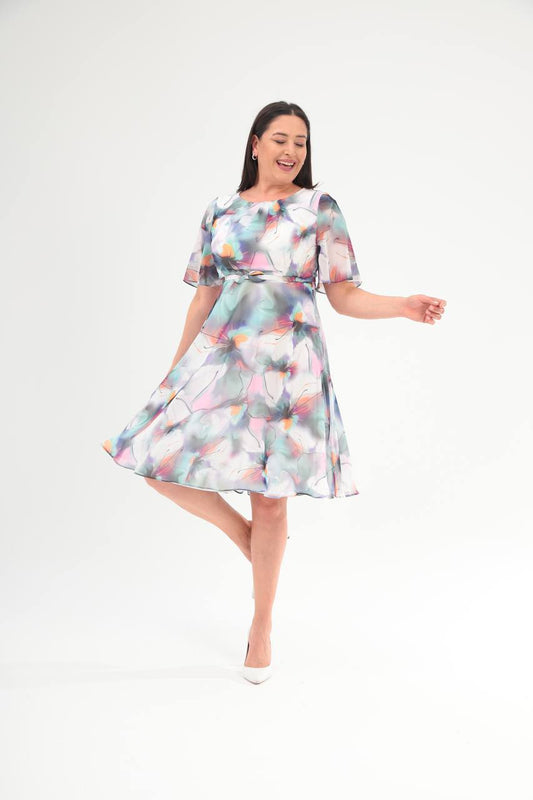 Elegant Floral Charm Dress – Stylish & Comfortable for Any Occasion